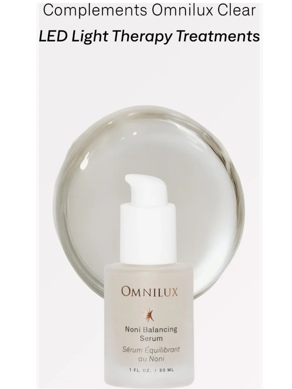 Omnilux Noni Balancing Serum – White